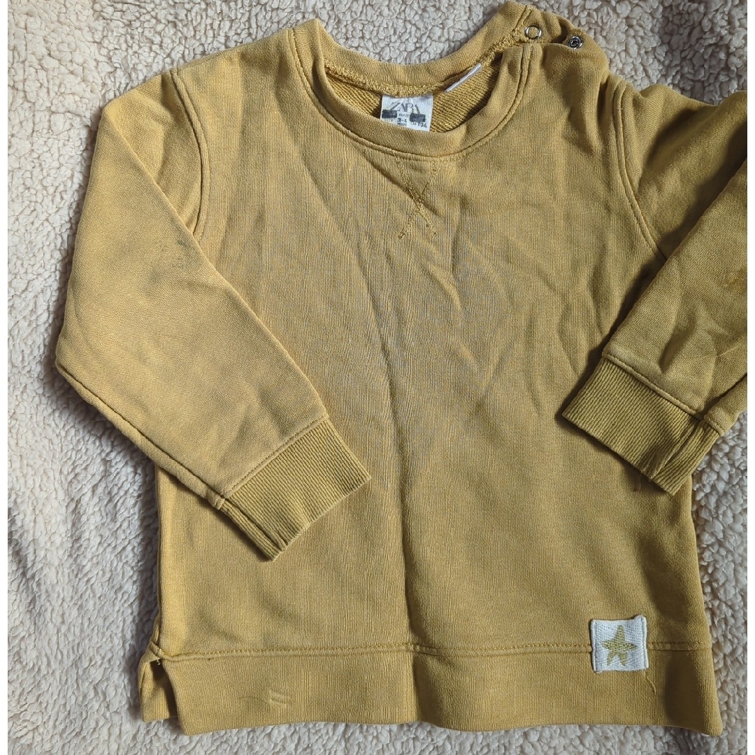 ZARA KIDS(ザラキッズ)のZara トレーナー 104 キッズ/ベビー/マタニティのキッズ服男の子用(90cm~)(Tシャツ/カットソー)の商品写真