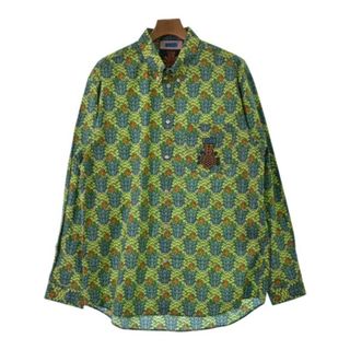 グッチ(Gucci)のGUCCI グッチ カジュアルシャツ 52(XL位) 緑x黄xオレンジ等(総柄) 【古着】【中古】(シャツ)