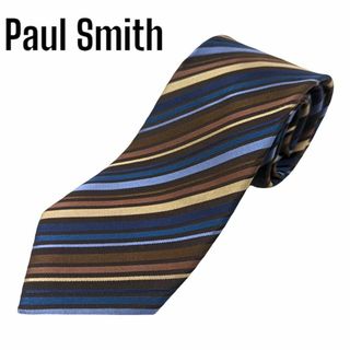 ポールスミス(Paul Smith)の【美品】23AW ポールスミス マルチカラー レジメンタル タイ ネクタイ(ネクタイ)