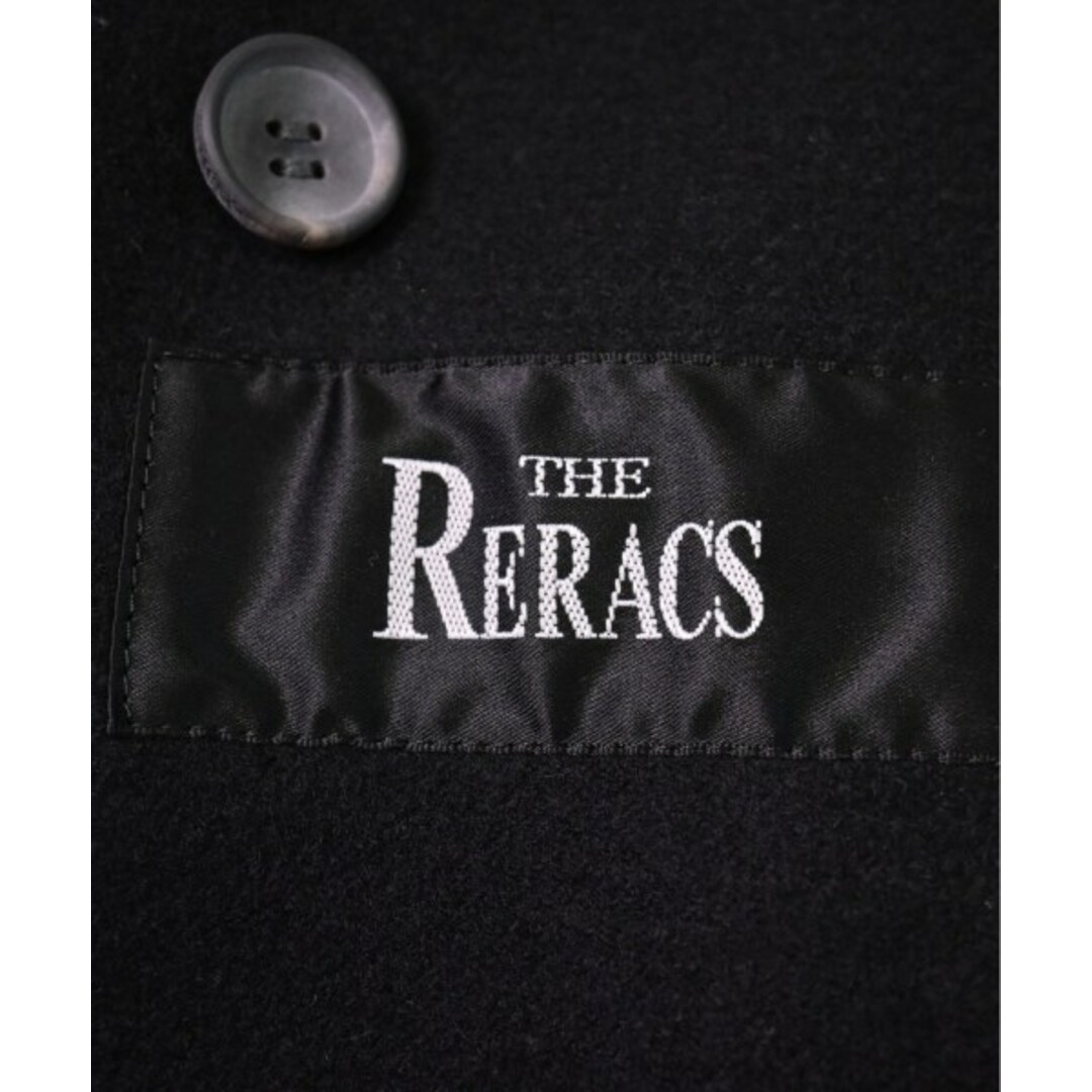 THE RERACS(ザリラクス)のTHE RERACS ザリラクス チェスターコート 38(M位) 黒 【古着】【中古】 レディースのジャケット/アウター(チェスターコート)の商品写真