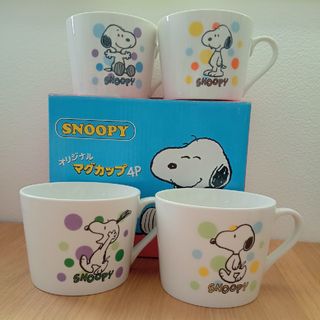 SNOOPY　オリジナルマグカップ　4P(グラス/カップ)