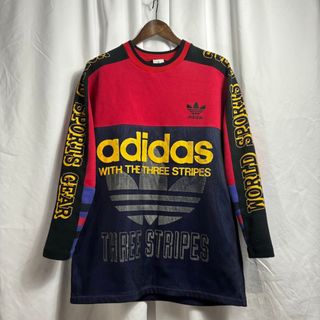 アディダス(adidas)のadidas【 アディダス】リメイク風 90s トレーナー デサント製(その他)