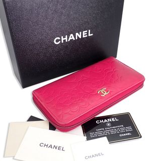 シャネル(CHANEL)の【中古】CHANEL/シャネル カメリア 16番台 長財布[b31-32］(財布)