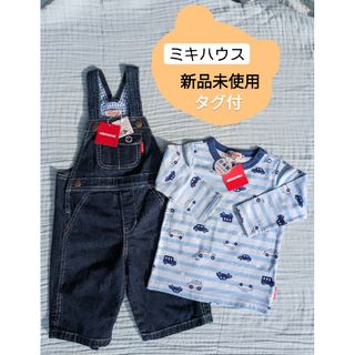 mikihouse - 新品未使用 ミキハウス ロンパース 80の通販 by mimi's 