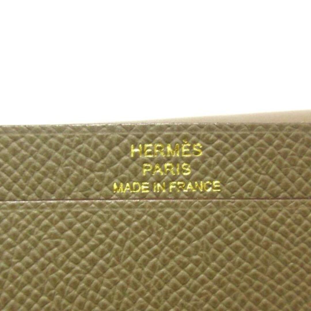 Hermes(エルメス)のエルメス 名刺入れ美品  ベアン エトゥープ レディースのファッション小物(名刺入れ/定期入れ)の商品写真