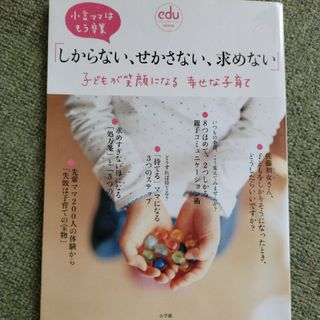 ショウガクカン(小学館)のしからない、せかさない、求めない子どもが笑顔になる幸せな子育て(結婚/出産/子育て)