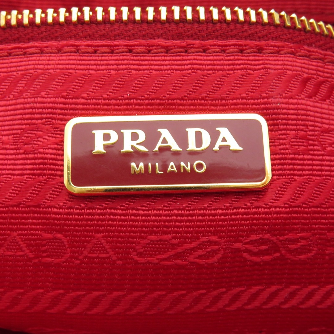 PRADA(プラダ)のPRADA ロゴプレート 化粧ポーチ ナイロン レディース レディースのファッション小物(ポーチ)の商品写真