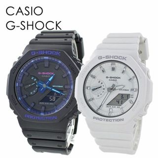 カシオ(CASIO)のCASIO G-SHOCK ペアウォッチ ペアルック お揃い 恋人 カップル おしゃれ アウトドア カシオ Gショック ペア 時計 メンズ レディース 腕時計 アナデジ コンパクト 薄型ケース 軽い(腕時計)