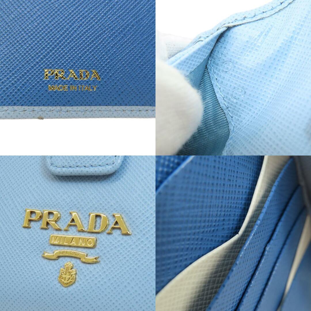 PRADA(プラダ)のPRADA ロゴ サフィアーノ 長財布（小銭入れあり） レザー レディース レディースのファッション小物(財布)の商品写真