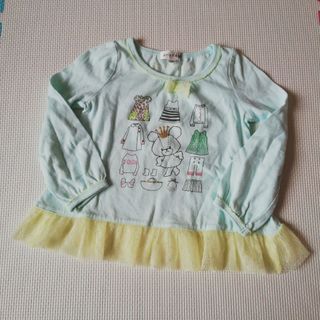 エニィファム(anyFAM)のany FAM　エニィファムくまのがっこう　チュニック　サイズ100　美品(Tシャツ/カットソー)