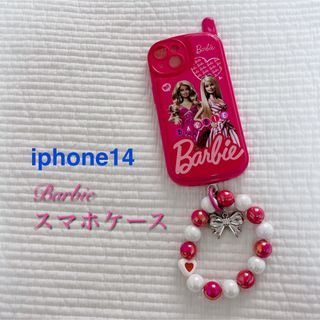 バービー(Barbie)のBarbie シリコン製 スマホケース iphone14(iPhoneケース)