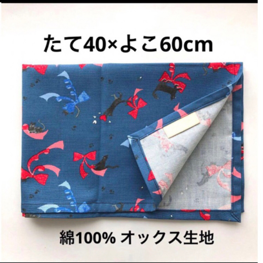 アーモンドチョコ様ご専用＊給食袋 2枚&ランチョンマット 40×60 2枚 ハンドメイドのキッズ/ベビー(外出用品)の商品写真