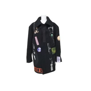 ラフシモンズ(RAF SIMONS)の極美品 RAF SIMONS×STERLING RUBY ラフシモンズ コート ARCHIVE REDUX パッチワーク フライフロント 2014年復刻版 中古 60135(その他)