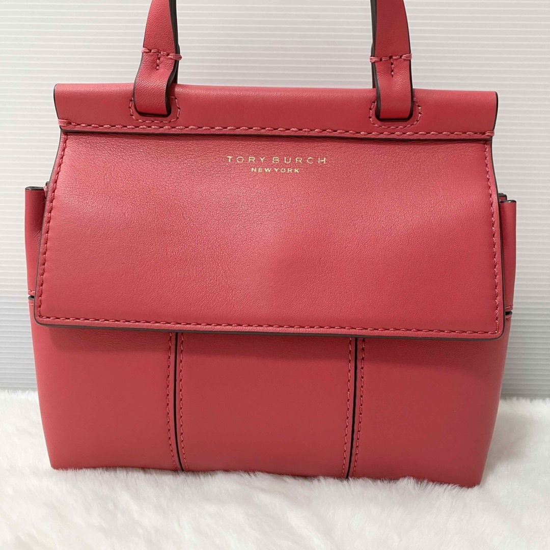 TORY BURCH BLOCK-T トリーバーチ 2wayバッグ ピンク