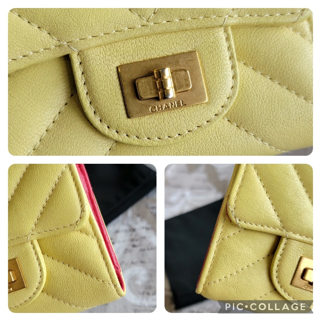 CHANEL(シャネル)の超美品✨23番台 CHANEL 2.55 シェブロン スモールフラップウォレット レディースのファッション小物(財布)の商品写真