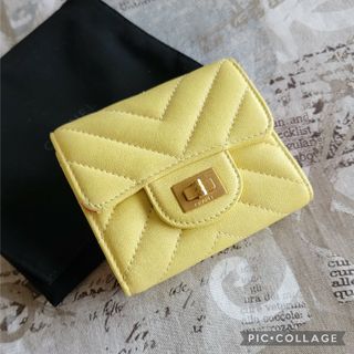 シャネル(CHANEL)の超美品✨23番台 CHANEL 2.55 シェブロン スモールフラップウォレット(財布)