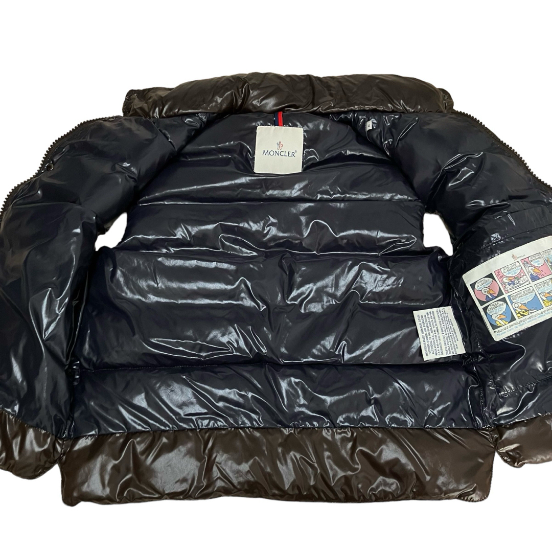 MONCLER(モンクレール)のモンクレール ダウンベスト ブラウン TIB GILET サイズ0 レディースのジャケット/アウター(ダウンベスト)の商品写真