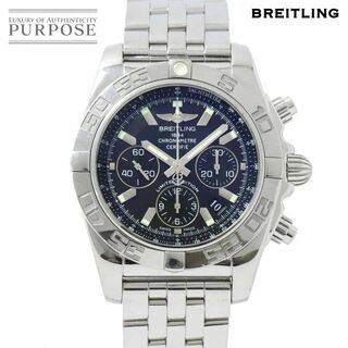 ブライトリング(BREITLING)のブライトリング BREITLING クロノマット44 AB0111 日本限定400本 クロノグラフ デイト 裏スケルトン 自動巻き Chronomat 44 VLP 90221500(腕時計(アナログ))