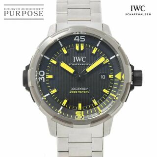 インターナショナルウォッチカンパニー(IWC)のIWC アクアタイマー オートマティック 2000 IW358001 デイト 自動巻き インターナショナル ウォッチ カンパニー Aqua Timer VLP 90223163(腕時計(アナログ))