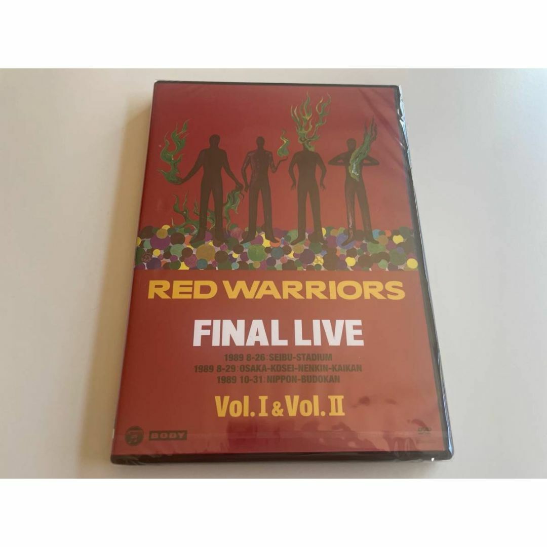 1 DVD RED WARRIORS FINAL LIVE Vol.1&2 エンタメ/ホビーのDVD/ブルーレイ(ミュージック)の商品写真