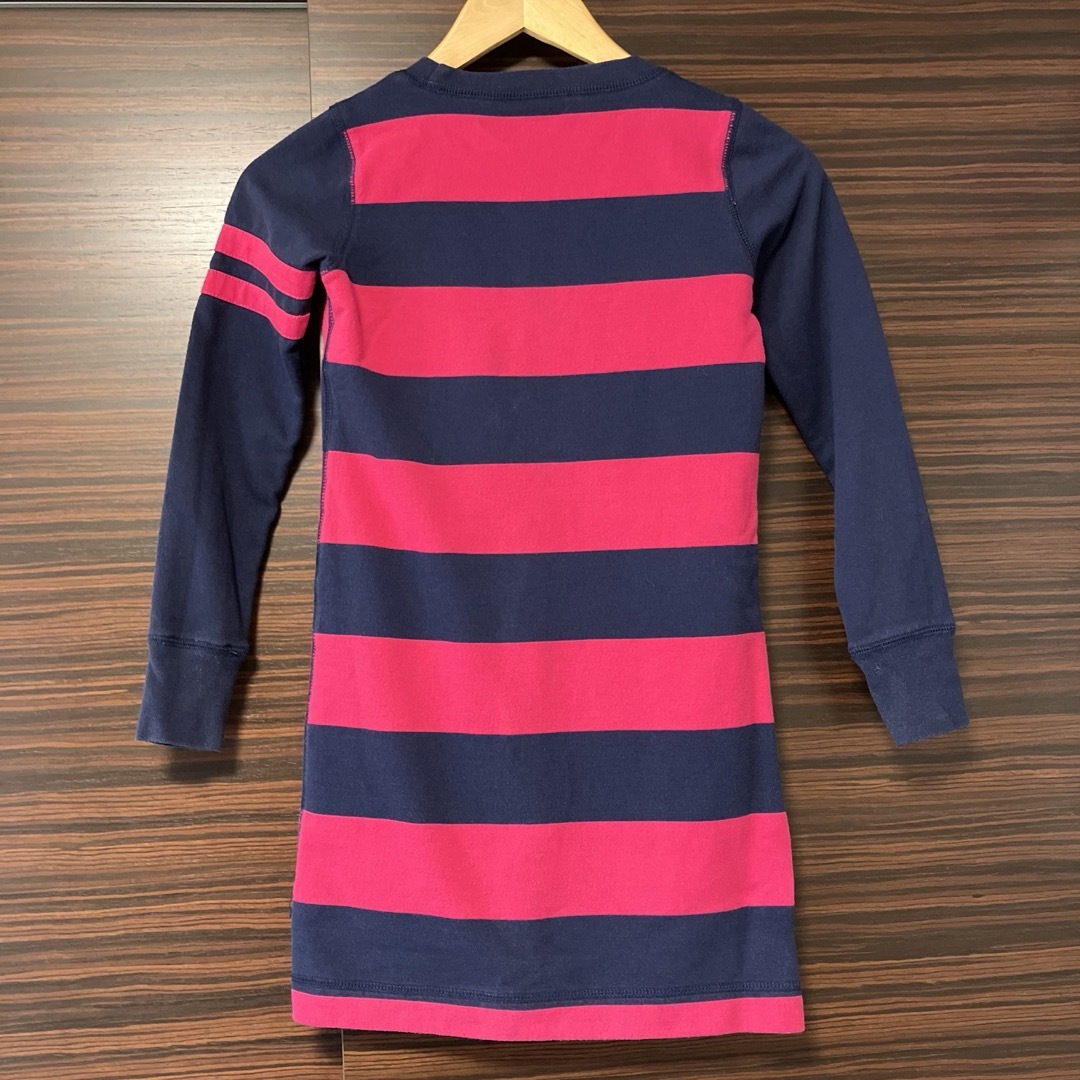 Ralph Lauren(ラルフローレン)のガールズ　ラルフローレン　ボーダーワンピース キッズ/ベビー/マタニティのキッズ服女の子用(90cm~)(ワンピース)の商品写真