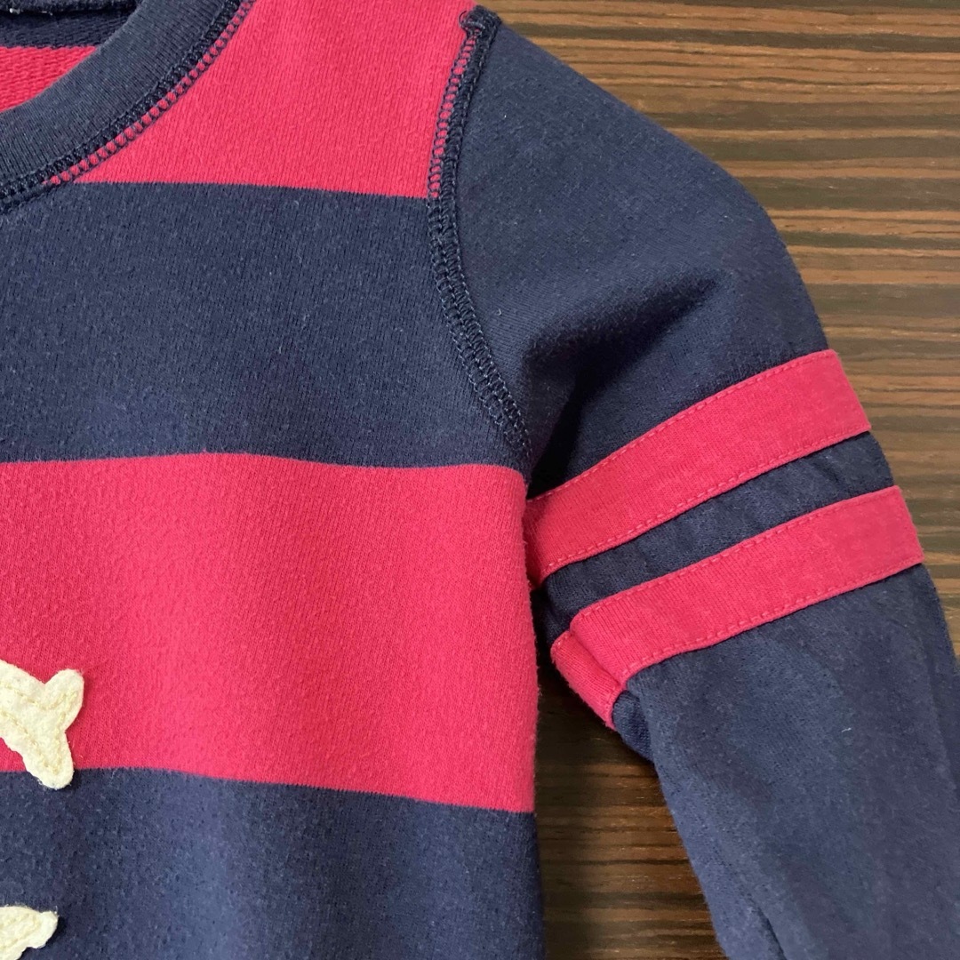 Ralph Lauren(ラルフローレン)のガールズ　ラルフローレン　ボーダーワンピース キッズ/ベビー/マタニティのキッズ服女の子用(90cm~)(ワンピース)の商品写真