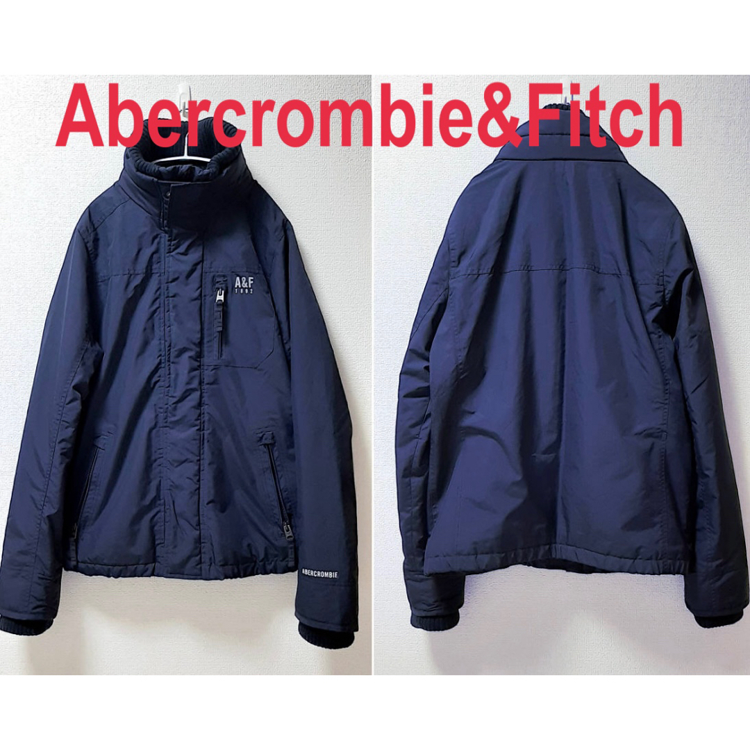 Abercrombie&Fitch(アバクロンビーアンドフィッチ)のAbercrombie&Fitch アバクロ　裏フリース撥水ジャケット メンズのジャケット/アウター(ナイロンジャケット)の商品写真