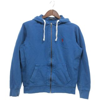 ポロラルフローレン(POLO RALPH LAUREN)のPolo by Ralph Lauren ポロ ラルフローレン パーカー トップス カジュアル ワンポイントロゴ ブルー (メンズ M) 中古 古着 P6836(パーカー)