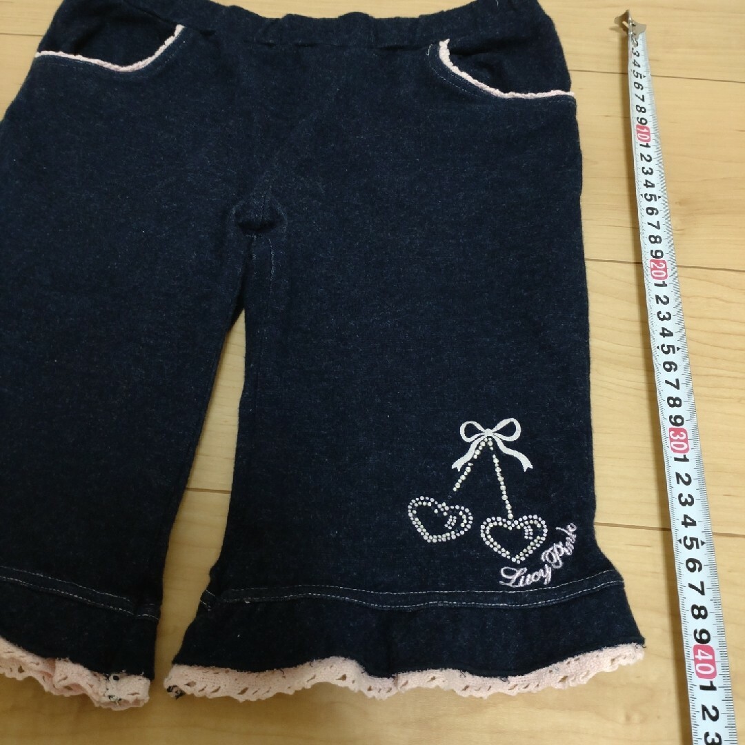 motherways(マザウェイズ)のマザウェイズ　デニムパンツ　130 キッズ/ベビー/マタニティのキッズ服女の子用(90cm~)(パンツ/スパッツ)の商品写真