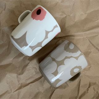 マリメッコ(marimekko)のマリメッコ  ウニッコ マグ 2個セット(陶芸)