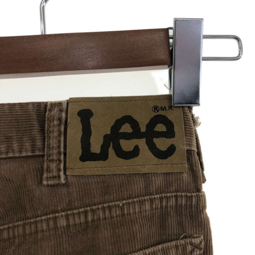 Lee(リー)の80年代 USA製 Lee リー コーデュロイパンツ ボトムス アメカジ ブラウン (メンズ 33/32) 中古 古着 P6948 メンズのパンツ(その他)の商品写真