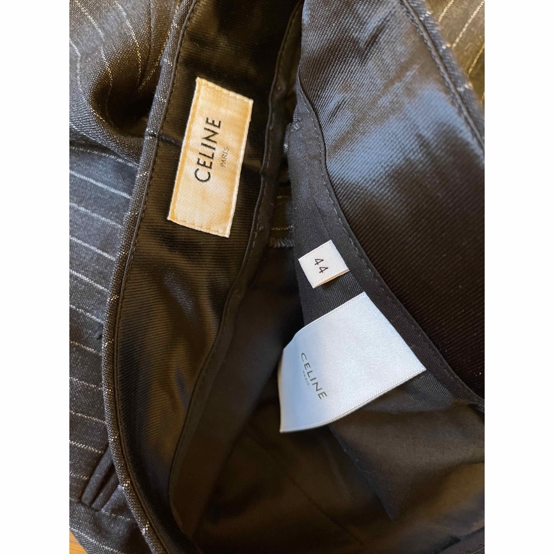 CELINE - 正規 21SS CELINE セリーヌ ストライプ スラックスの CELINE - 正規 21SS CELINE セリーヌ ストライプ スラックスの