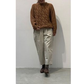 ネストローブ(nest Robe)の新品　タグ付き　オオカミとフクロウ　オオカミと犬ぞりのミロ　セーター　ニット(ニット/セーター)