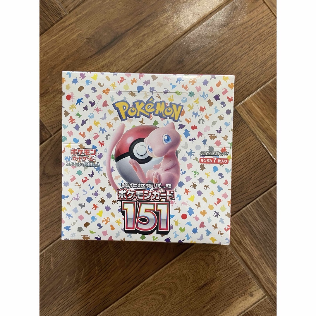 【大人気】ポケモンカード151 1BOXジャンク品