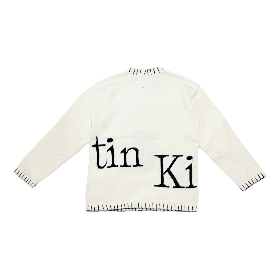 新品】Matin kim マーティンキム ロゴ ニット セーター 日本未 新品】Matin kim マーティンキム ロゴ ニット セーター 日本未