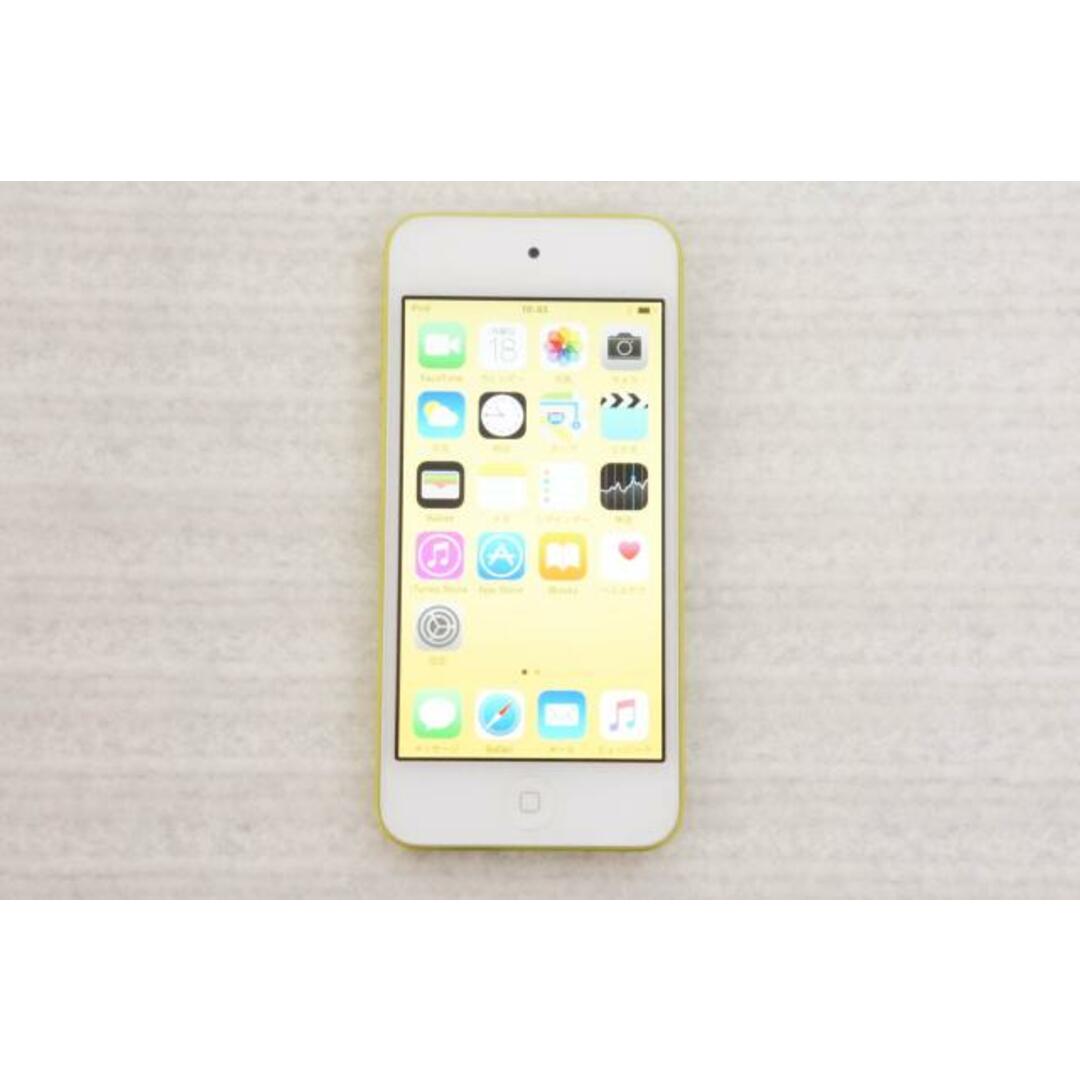 【中古】C Appleアップル 第5世代 iPod touch 64GB イエロー MD715J/A スマホ/家電/カメラのオーディオ機器(ポータブルプレーヤー)の商品写真