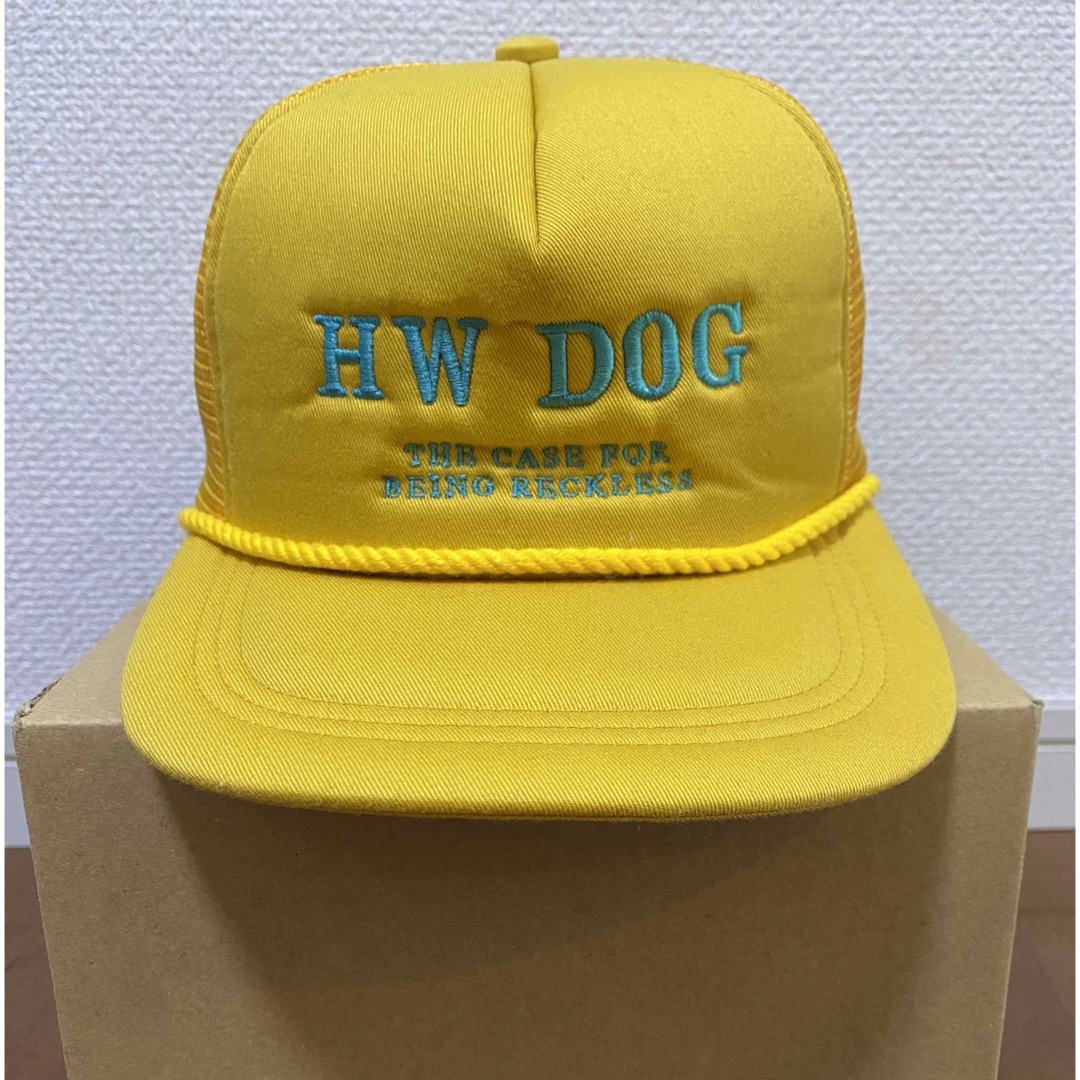 THE H.W.DOG\u0026CO MESH CAP 22SSイエロー