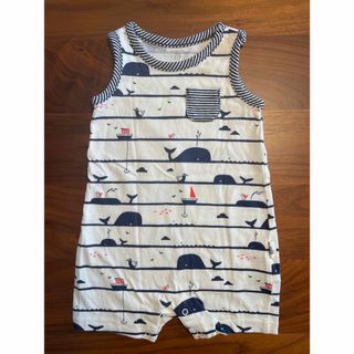 ベビーギャップ(babyGAP)のBaby Gap ノースリーブロンパース　60cm(ロンパース)