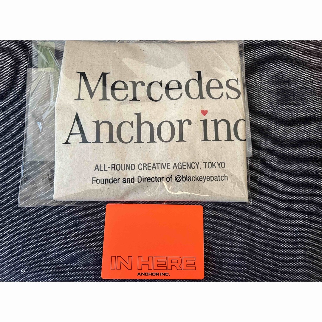 1LDK SELECT(ワンエルディーケーセレクト)のMercedes Anchor inc. V-day Tote アンカーインク メンズのバッグ(トートバッグ)の商品写真