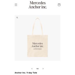 ワンエルディーケーセレクト(1LDK SELECT)のMercedes Anchor inc. V-day Tote アンカーインク(トートバッグ)