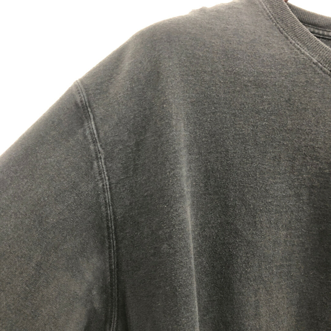 carhartt(カーハート)のCarhartt カーハート ワンポイントロゴ 長袖ポケットTシャツ トップス ワーク ブラック (メンズ XL) 中古 古着 P7011 メンズのトップス(Tシャツ/カットソー(七分/長袖))の商品写真