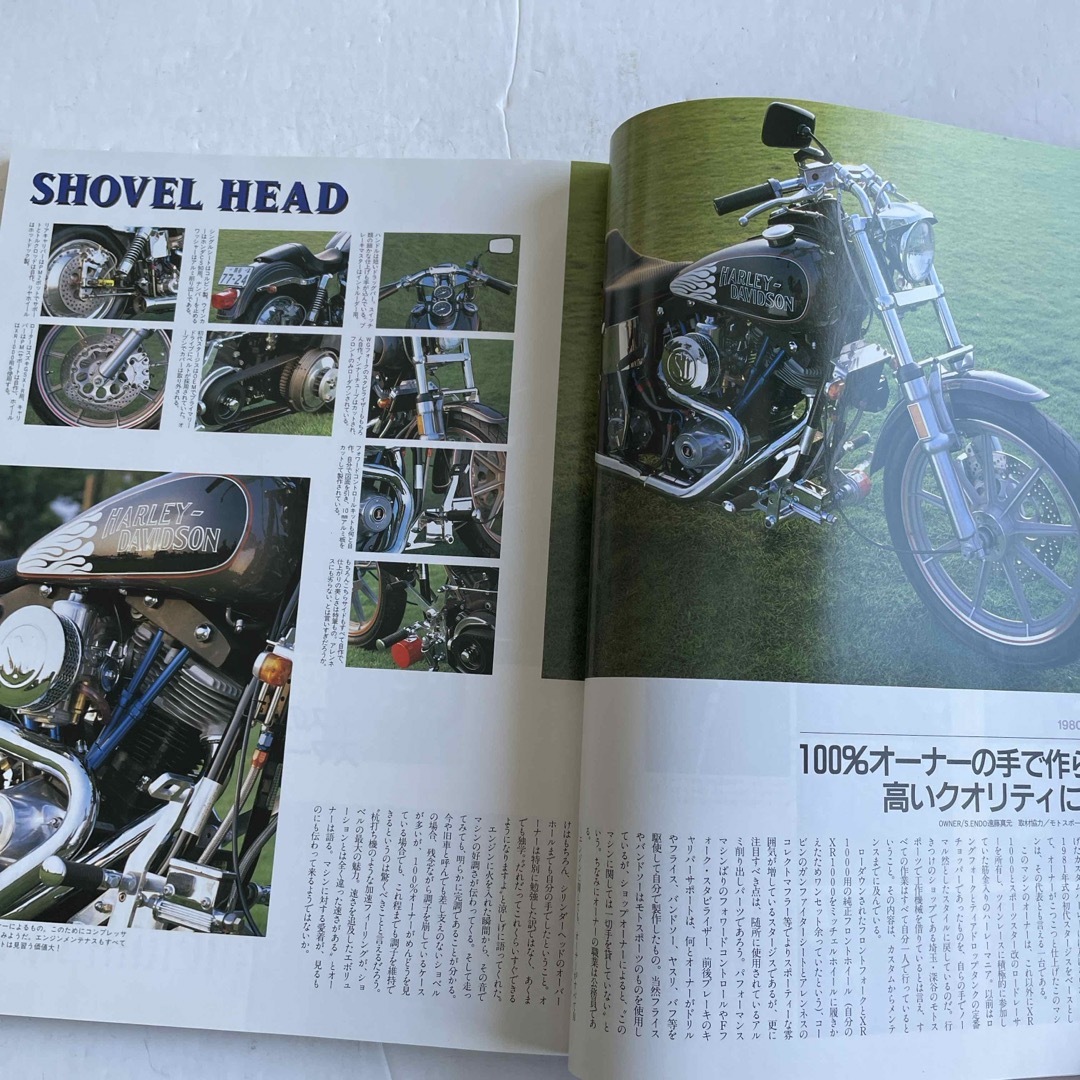 Harley Davidson(ハーレーダビッドソン)のHOT BIKE「HARLEY-DAVIDSON」vol.3 自動車/バイクのバイク(カタログ/マニュアル)の商品写真