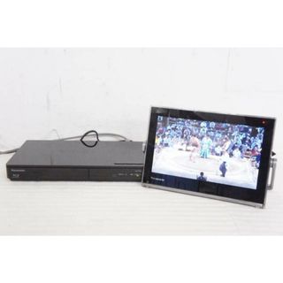 【中古】Panasonicパナソニック プライベート・ビエラ UN-10TD6 10型 ブルーレイディスクプレーヤー/HDDレコーダー付(その他)