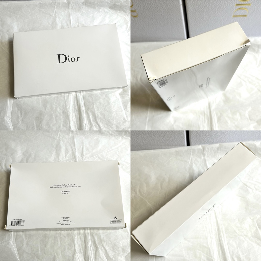 Dior(ディオール)のディオール L字ファスナー ポーチ ピンク海外限定PUレザー ノベルティ レディースのファッション小物(ポーチ)の商品写真