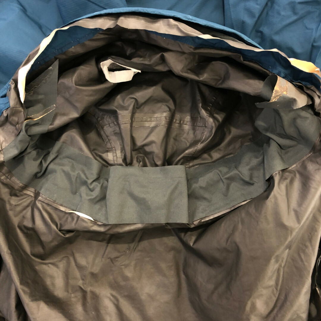 patagonia(パタゴニア)のpatagonia パタゴニア スーパーセルジャケット GORE-TEX ゴアテックス アウター アウトドア 防水 ブルー (メンズ M) 中古 古着 P7052 メンズのジャケット/アウター(マウンテンパーカー)の商品写真