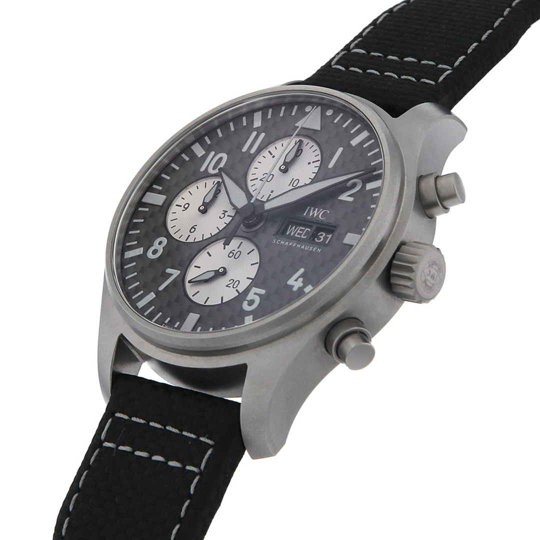 IWC(インターナショナルウォッチカンパニー)のIWC パイロットウォッチ クロノグラフ AMG IW377903 メンズ 中古 腕時計 メンズの時計(腕時計(アナログ))の商品写真