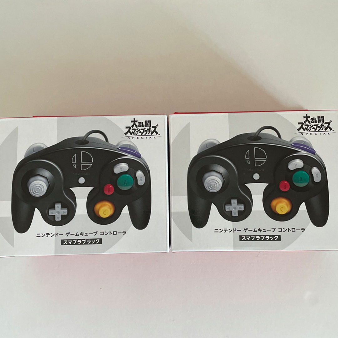 新品 ニンテンドー ゲームキューブ コントローラ スマブラブラック 2個 新品 ニンテンドー ゲームキューブ コントローラ スマブラブラック 2個
