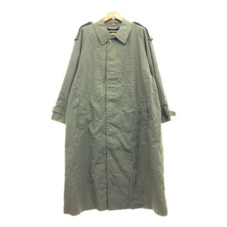 バーバリー(BURBERRY)の90年代 Burberrys バーバリーズ ステンカラーコート アウター ユーロ グリーン (メンズ 40) 中古 古着 P7079(トレンチコート)