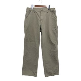 カーハート(carhartt)のCarhartt カーハート ペインター パンツ ボトムス ワーク ベージュ (メンズ 35/30) 中古 古着 P7104(その他)