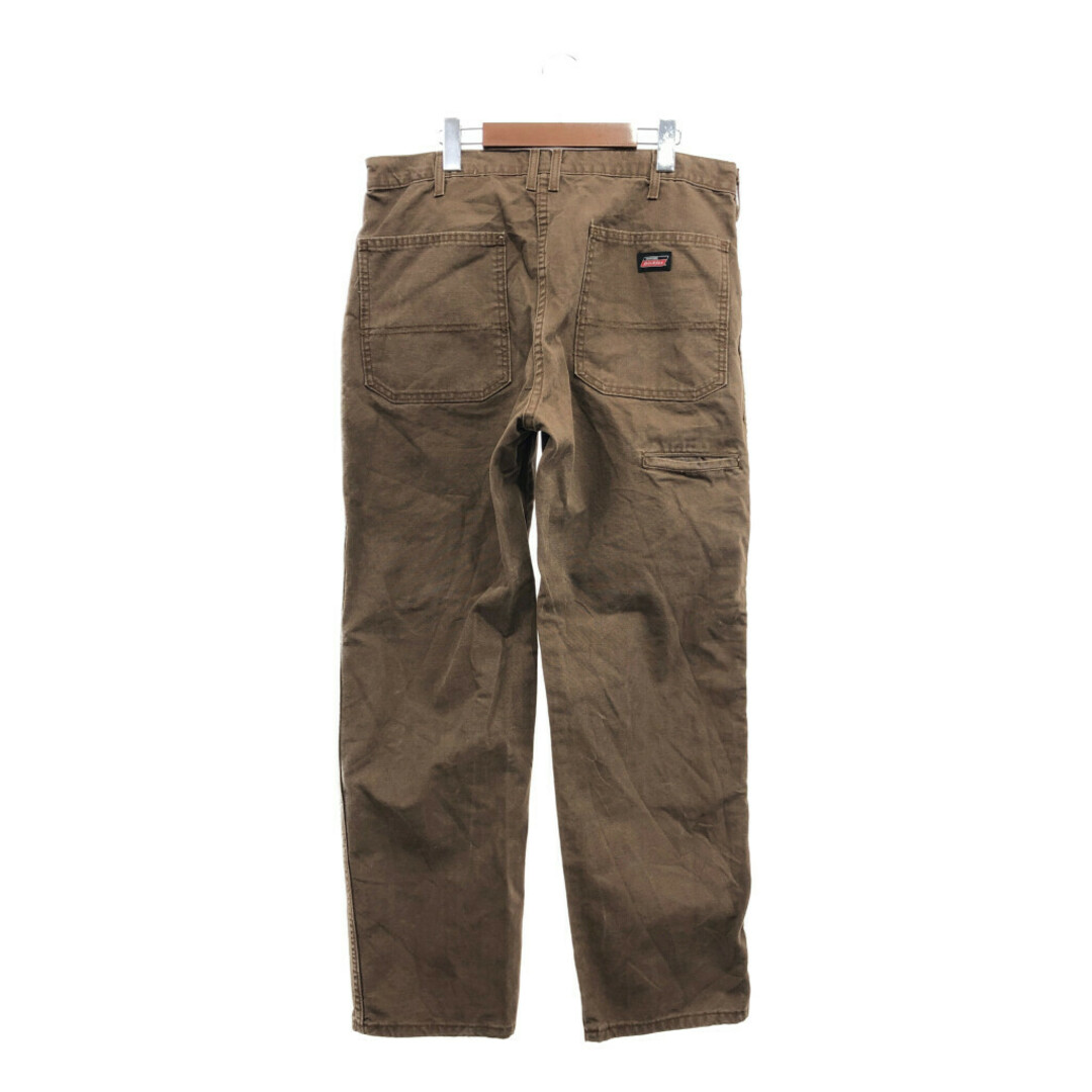 Dickies(ディッキーズ)のDickies ディッキーズ GENUINE DICKIES コットン ワーク パンツ ボトムス ワーク ブラウン (メンズ 34/30) 中古 古着 P7122 メンズのパンツ(その他)の商品写真